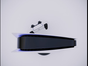 sony playstation 5 - element 3d 3D-Modell