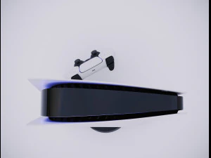 sony playstation 5 - element 3d 3D Model
