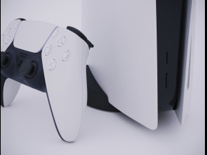 sony playstation 5 - element 3d 3D-Modell