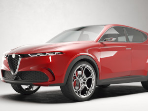 Alfa Romeo Tonale 2019 concept 3D Model
