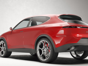Alfa Romeo Tonale 2019 concept 3D Model