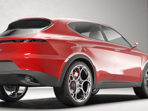 Alfa Romeo Tonale 2019 concept 3D Model