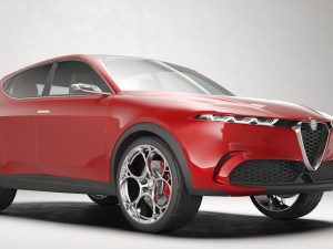Alfa Romeo Tonale 2019 concept 3D Model