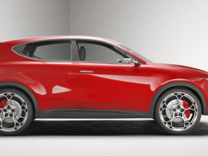 Alfa Romeo Tonale 2019 concept 3D Model