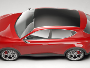 Alfa Romeo Tonale 2019 concept 3D Model