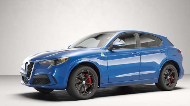 Alfa Romeo Stelvio Quadrifoglio 2018 Modelo 3D .c4d .max .obj .3ds .fbx .stl .blend 