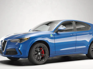 Alfa Romeo Stelvio Quadrifoglio 2018 Model 3D