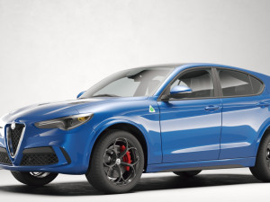 Alfa Romeo Stelvio Quadrifoglio 2018 Modelo 3D