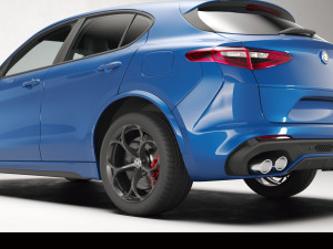 Alfa Romeo Stelvio Quadrifoglio 2018 Modelo 3D