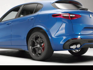 Alfa Romeo Stelvio Quadrifoglio 2018 3D Model