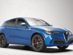 Alfa Romeo Stelvio Quadrifoglio 2018 Modelo 3D