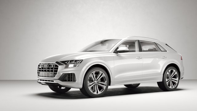 Audi Q8 2019 Modelo 3D .c4d .max .obj .3ds .fbx .stl .blend 