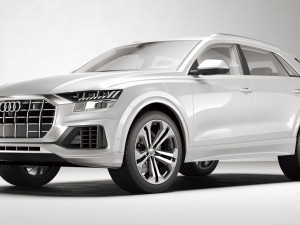 Audi Q8 2019 Modelo 3D