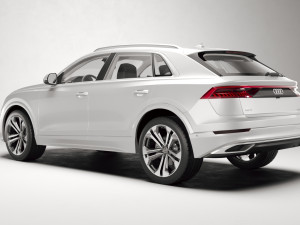 Audi Q8 2019 Modelo 3D