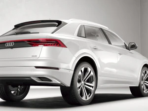 Audi Q8 2019 3D Model