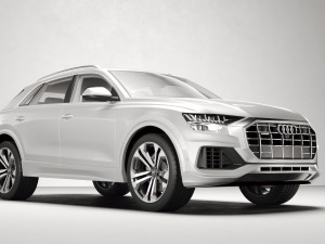 Audi Q8 2019 Modelo 3D