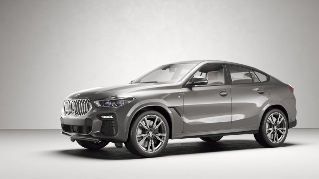 Suv X6M 2020 3D 模型 .c4d .max .obj .3ds .fbx .stl .blend 