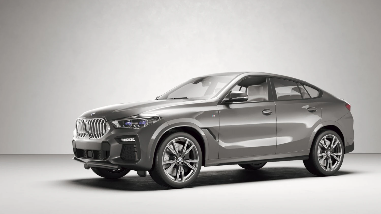 Suv X6M 2020 3D Model .c4d .max .obj .3ds .fbx .stl .blend