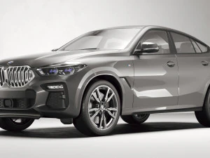 Suv X6M 2020 3D Model