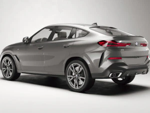 Suv X6M 2020 3D Model