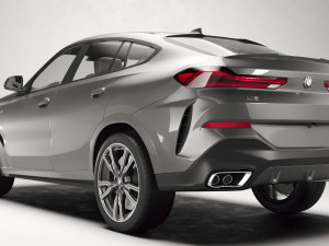 Suv X6M 2020 3D 模型