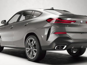 Suv X6M 2020 3D Model