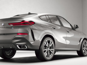 Suv X6M 2020 3D 模型