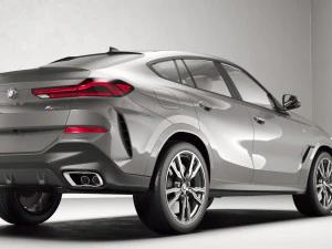 Suv X6M 2020 3D Model