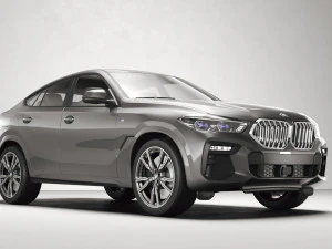 Suv X6M 2020 3D Model