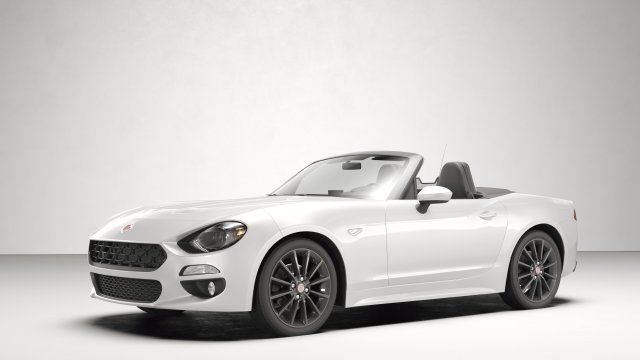 Fiat 124 Spider 2017 Modelo 3D .c4d .max .obj .3ds .fbx .stl .blend 