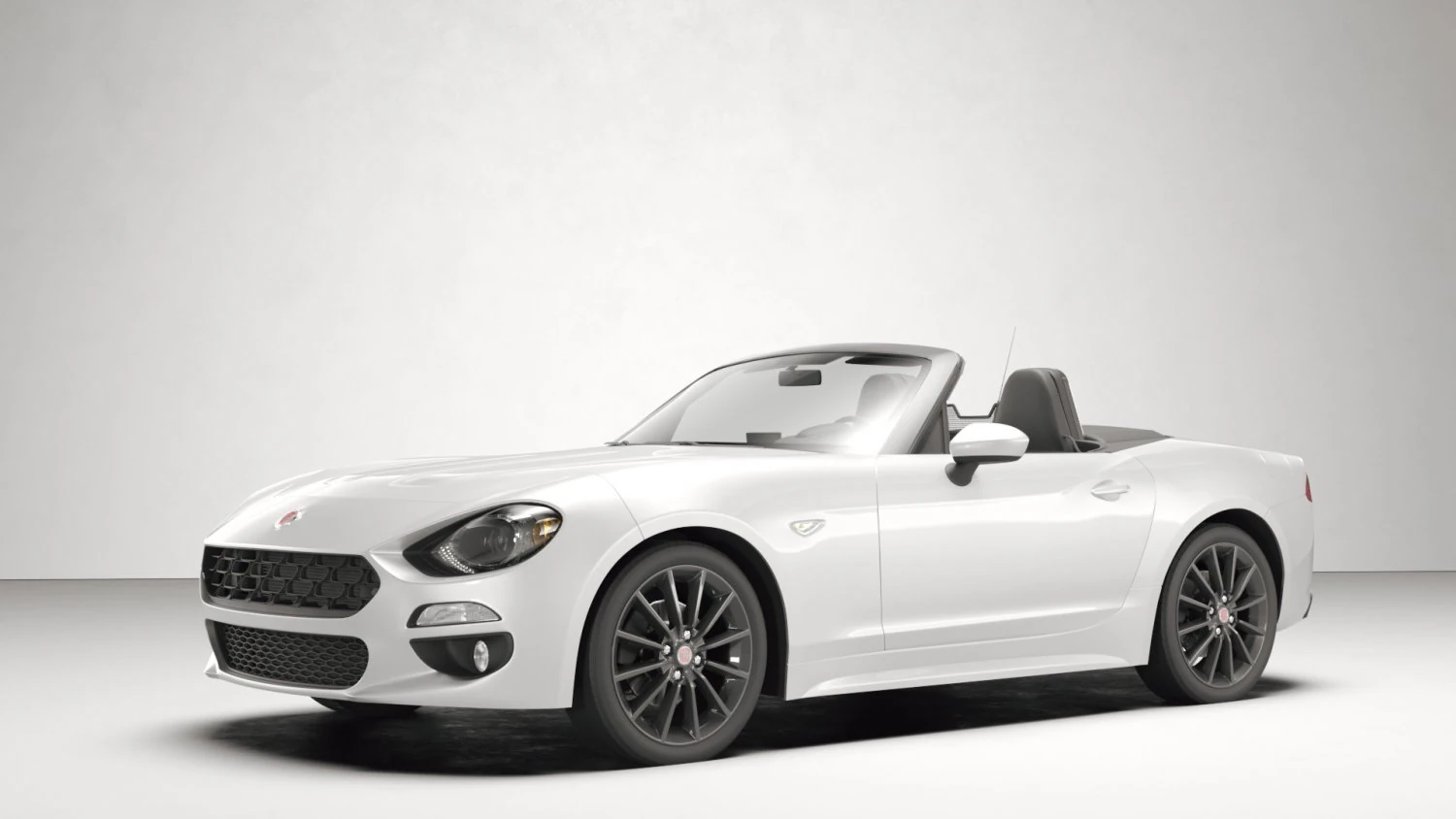 Fiat 124 Spider 2017 3D Model .c4d .max .obj .3ds .fbx .stl .blend 