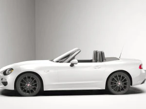 Fiat 124 Spider 2017 3D Model
