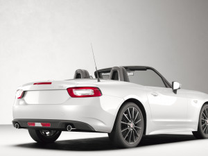 Fiat 124 Spider 2017 Modelo 3D