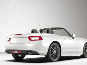 Fiat 124 Spider 2017 3D Model