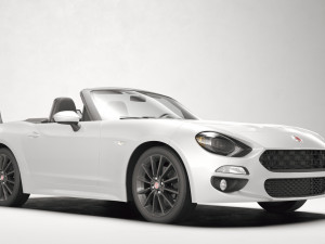 Fiat 124 Spider 2017 Modelo 3D