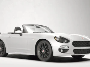 Fiat 124 Spider 2017 3D Model