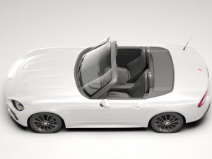 Fiat 124 Spider 2017 Modelo 3D