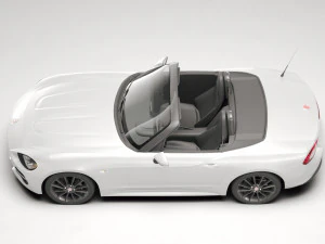 Fiat 124 Spider 2017 3D Model