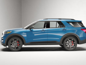 Suv Explorer ST 2020 Modelo 3D