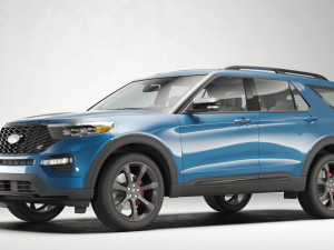Suv Explorer ST 2020 Modelo 3D