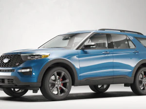 Suv Explorer ST 2020 Modelo 3D