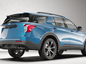 Suv Explorer ST 2020 Modelo 3D