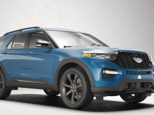 Suv Explorer ST 2020 Modelo 3D