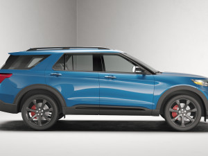 Suv Explorer ST 2020 Modelo 3D