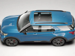 Suv Explorer ST 2020 Modelo 3D