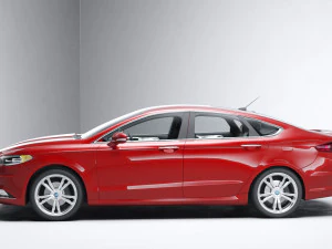 Sedan Fusion Titanium 2017 3D Model