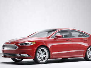 Sedan Fusion Titanium 2017 Modèle 3D