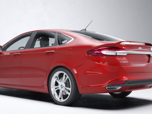 Sedan Fusion Titanium 2017 Modèle 3D