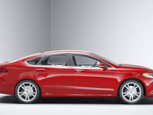 Sedan Fusion Titanium 2017 Modèle 3D