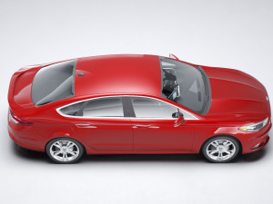 Sedan Fusion Titanium 2017 Modèle 3D